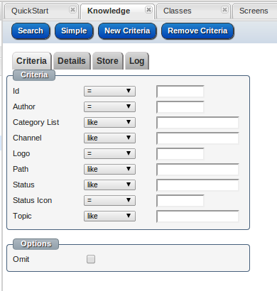 Advanced form Advanced form